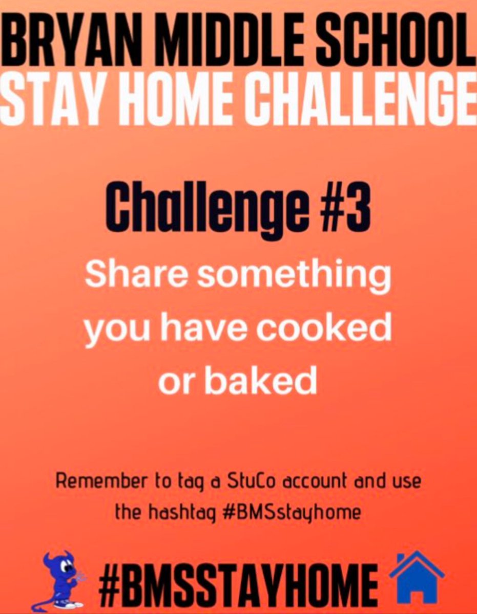 Mrs. Scaliatine (@k_scaliatine) on Twitter photo #BMSstayhome challenge #3: I've made banana bread (twice), m&m chocolate chip cookies, bunny butt pancakes (for Easter), and adult Mac n cheese (to name a few 🤗)<a href="/BryanD205/">Bryan Middle School</a> <a href="/hbolur7/">Heather Bolur</a> @Booch_17 #BryanStuCo #BMSstayhome challenge #3: I've made banana bread (twice), m&m chocolate chip cookies, bunny butt pancakes (for Easter), and adult Mac n cheese (to name a few 🤗)<a href="/BryanD205/">Bryan Middle School</a> <a href="/hbolur7/">Heather Bolur</a> @Booch_17 #BryanStuCo