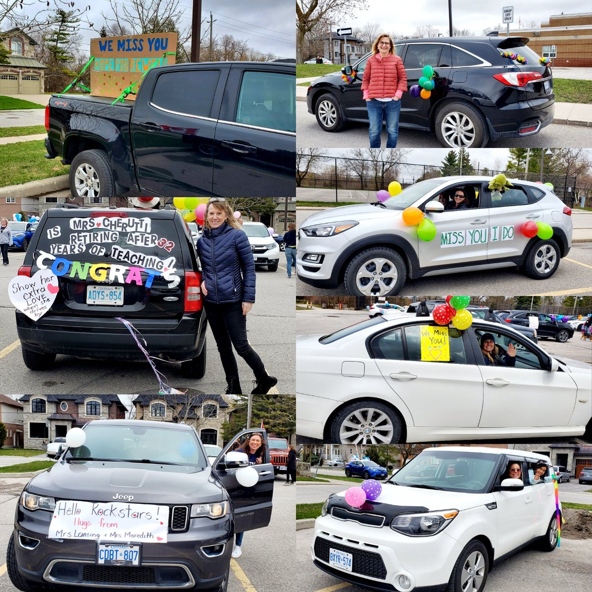 lakewilcoxps's tweet photo. The LWPS Staff Parade was amazing. It was incredible to see so many students and their families, as well as other members of the community, enjoying the parade of cars. We loved your signs and all of the noisemakers! It was so special! ❤ #Wemissyou #stillateam #schoolspirit https://t.co/CtwvMgNtN9