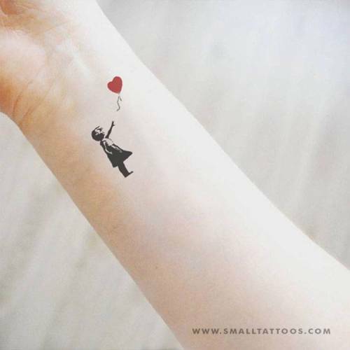 Red Balloon by Christina Walker TattooNOW