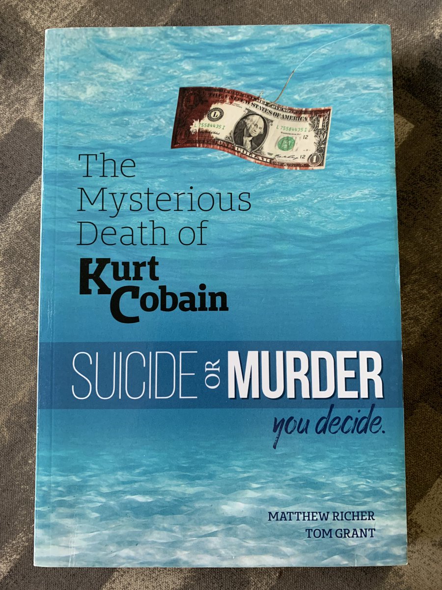 jeffpark312's tweet photo. @emilyskinner If you like to dig deeper into the death of Kurt Cobain, may I suggest this.. #cobaincase #soakedinbleach #nirvana https://t.co/2rjjLGqwgB