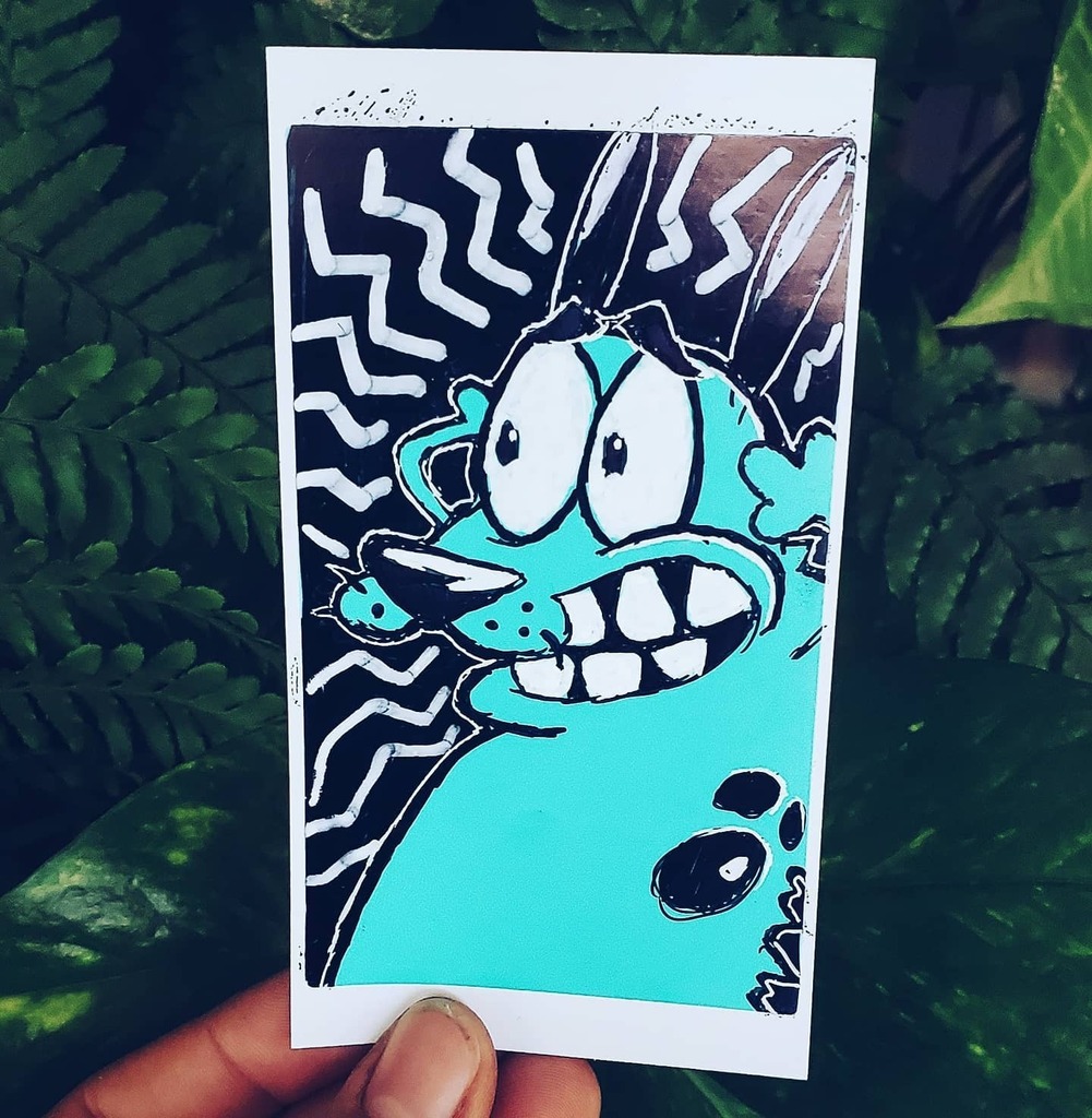 amitythekiller's tweet photo. courage the cowardly dog .
.
.
.
.
.
⠀⠀⠀⠀⠀⠀⠀⠀⠀
.
.
.
.
.
.
.
#couragethecowardlydog #90s #90scartoon #cartoonnetwork #oldcartoons #fanart #art #stickers #stickerslap #stickerslaps #blankslaps #streetart #eggshell https://t.co/3ERDmpRlnE https://t.co/uDtHvKMKge