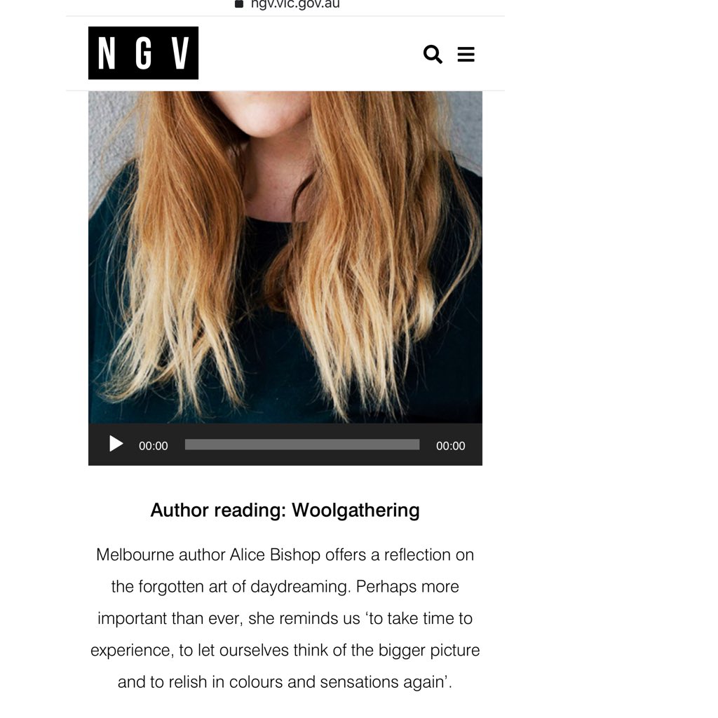 BishopAlice's tweet photo. I wrote about woolgathering and Patti Smith, #PrudenceFlint and taking baths for @NGVMelbourne. Can’t be bothered reading rn? I can read it to you. Link via https://t.co/ijFxBOjt4i https://t.co/YsnbvpRzI2