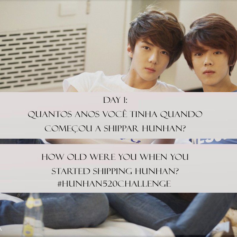 hunhan520br's tweet photo. [DAY 1] 🐣 How old were you when you started shipping HunHan?
🦌 Quantos anos você tinha quando começou a shippar HunHan?

#HunHan520Challenge #HunHan #HunHan520 https://t.co/d6OFEVGeM6
