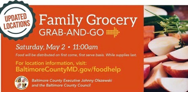 Woodmoor P.A.L will be giving out FOOD on a first come first serve basis. Saturday, May 2
11:00am...while supplies last.