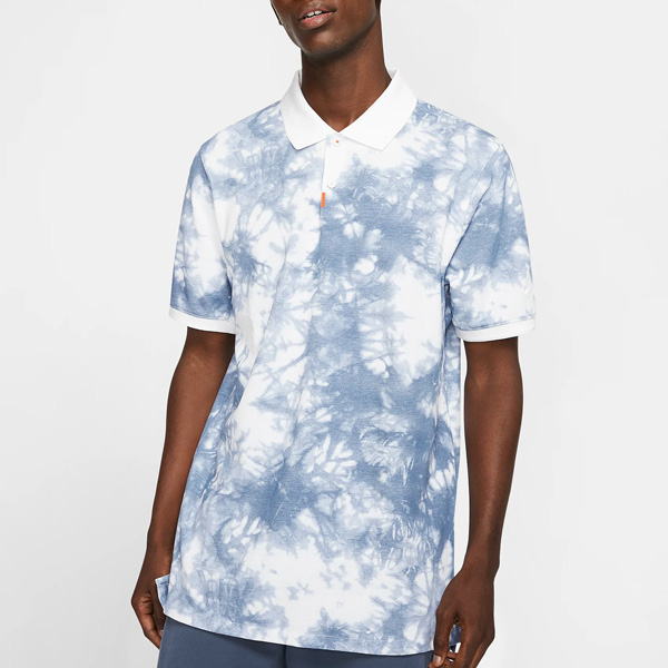 nike polo tie dye
