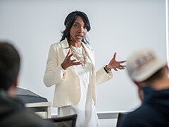 UEBusiness's tweet photo. The Schroeder School Dean’s Research Award winner for 2019-20 is Dr. Yolanda Obaze.

Congratulations! https://t.co/KJYNSr16ml