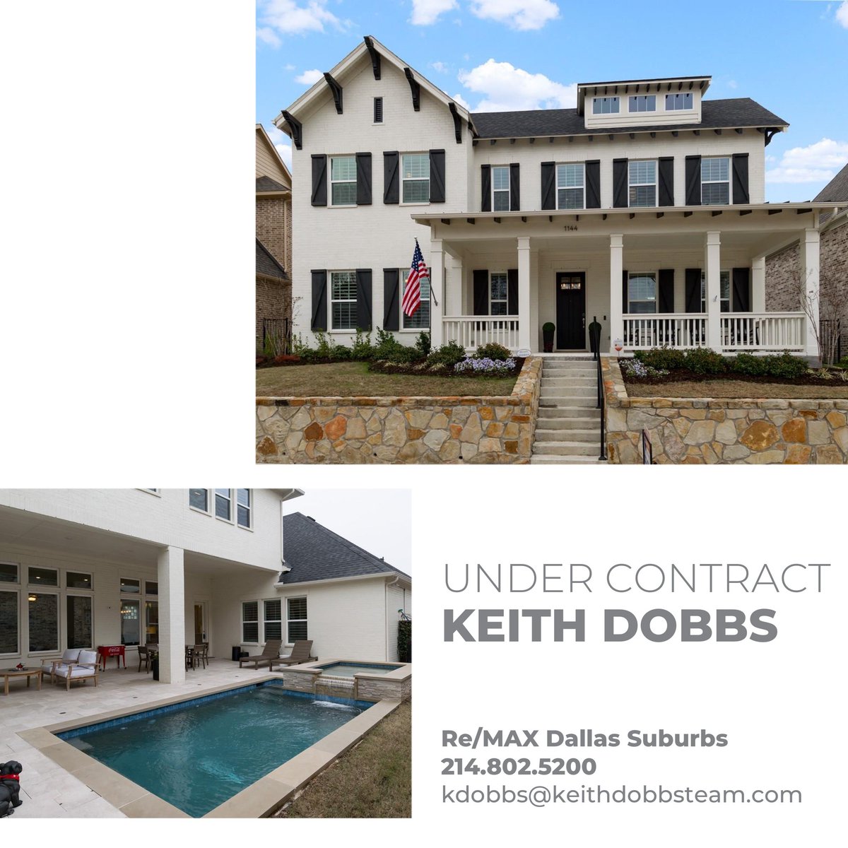 keithdobbsdfw's tweet image. Our listing, 1144 Modesta Dr in Allen went under contract! #dhome #dallasdesign #allenstyle #allendesign #househuntingallen #allenrealestate #undercontract #sellyeah #abovetheclouds #abovethecrouds