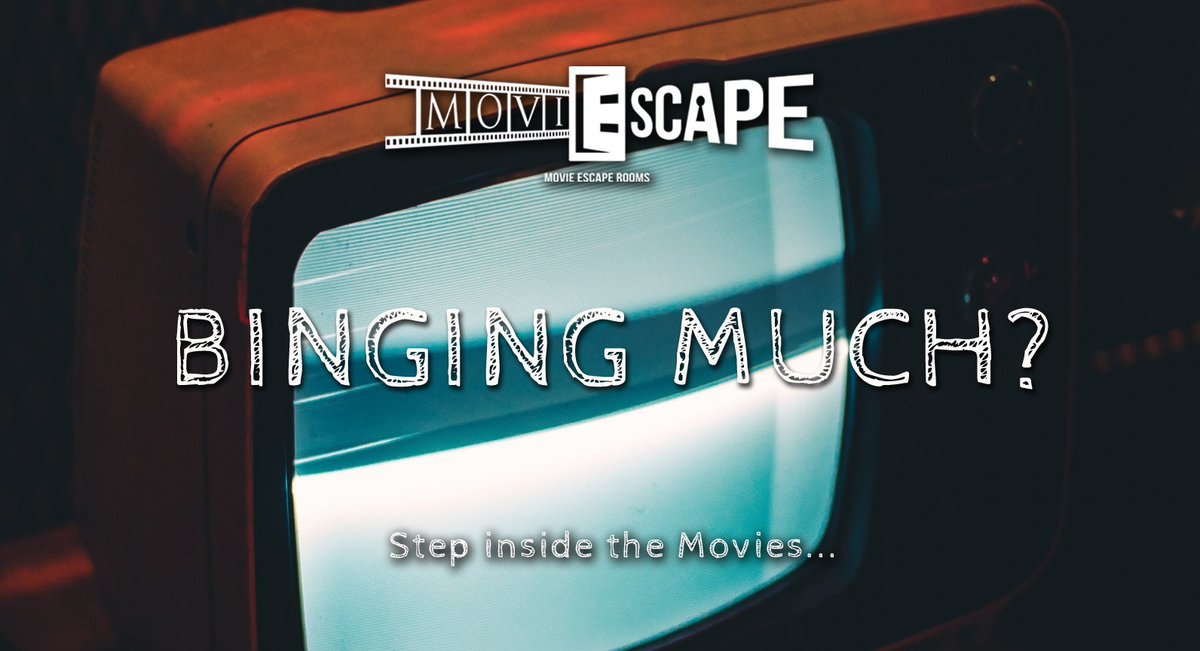 Hello! How are u?
We miss; u, running our games, the buzz of our #EscapeRooms...+ our manager is getting used to daylight! Strange times!
We love the movies just like you...Tell us what movie marathons you've been watching during lock-down? Any recommendations for us?
Stay Safe x