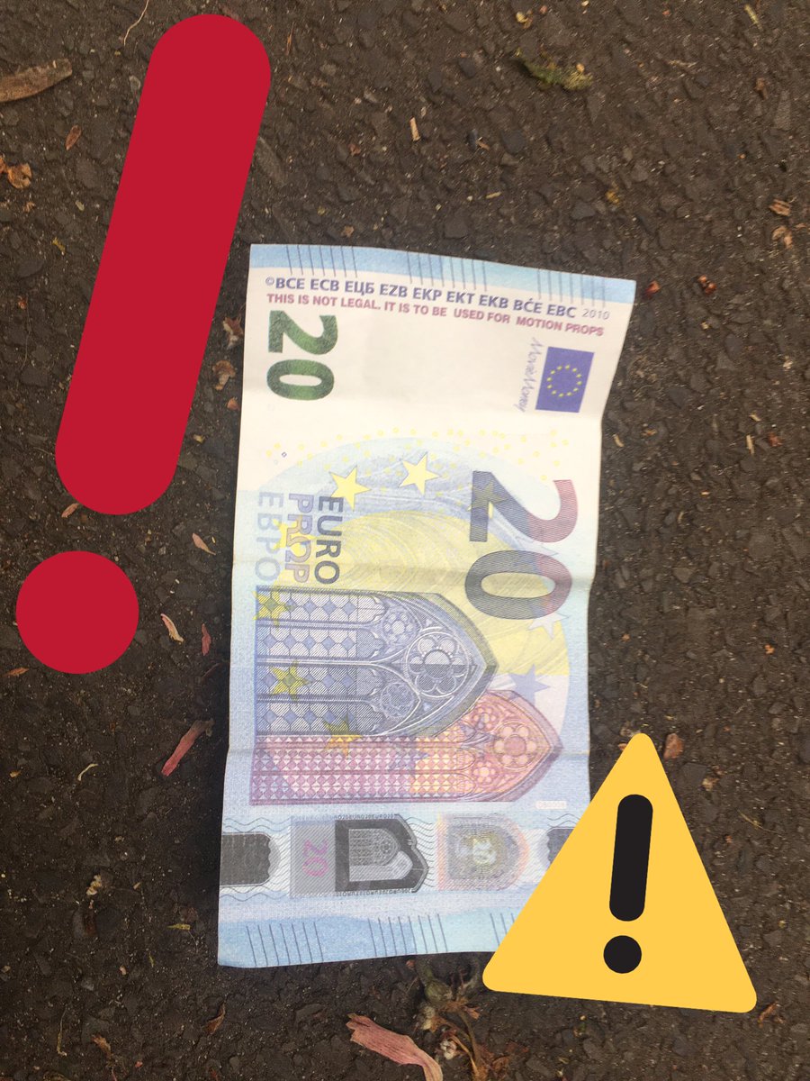 Sline7's tweet photo. #Achtung in #Berlin #Neukölln ; da sind einige unterwegs die Passanten ansprechen ob sie wechseln könnten ; sofort Benein ; es ist #Falschgeld ; sie geben es im zusammengefalten ; so das man es auch nicht sofort erkennt ... 

->wäre was für @rbb24 , @rbbabendschau @polizeiberlin https://t.co/cxth1M52lo