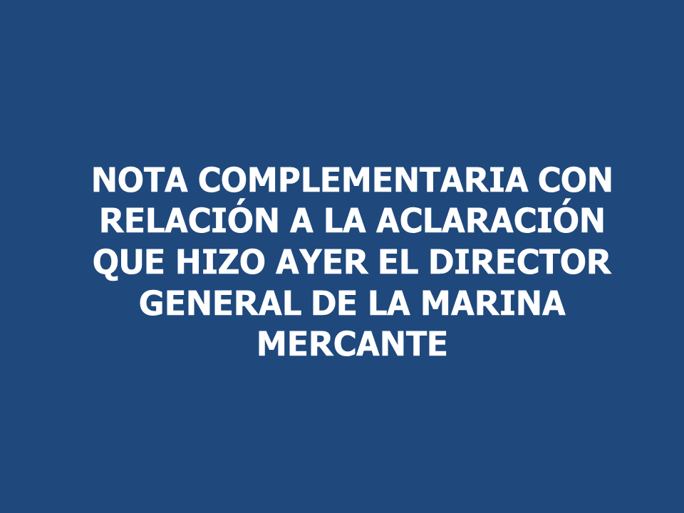 Nota complementaria a la aclaración en relación con la náutica anpper.es/nota-complemen…