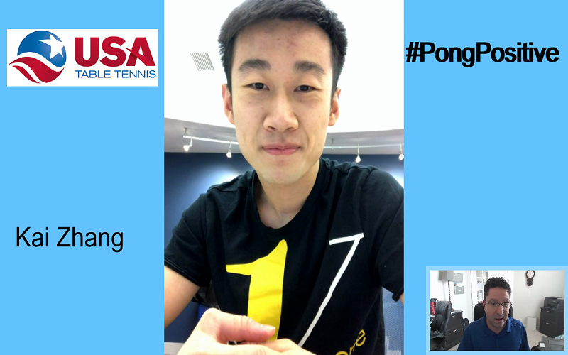 usatabletennis's tweet photo. We finish this week's #PongPositive Interview Series with Kai Zhang!
https://t.co/1M3bI0QOAy https://t.co/MrtQXoeIit
