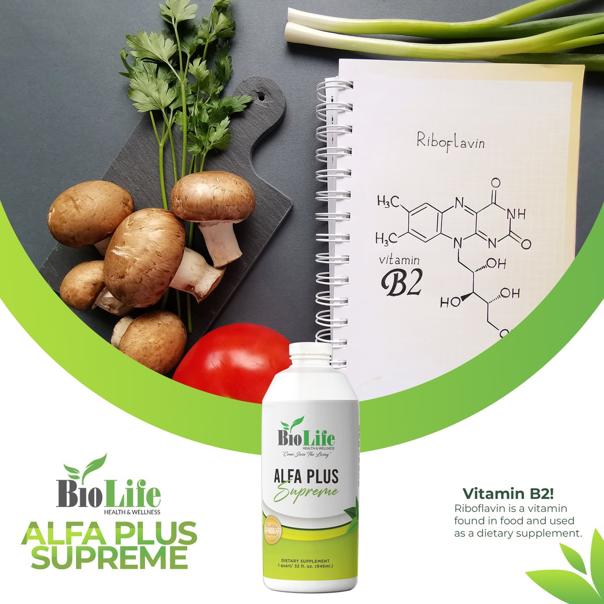 biolifenow's tweet photo. If you are trying to lose weight, try our Alfa Plus Supreme which contains riboflavin. Riboflavin is a vitamin found in food and used as a dietary supplement. Buy now! #alfaplus #energybooster #healthbenefits #supplements #biolife #healthy #health #healthcare #healthlife https://t.co/lsOukSIx6Q