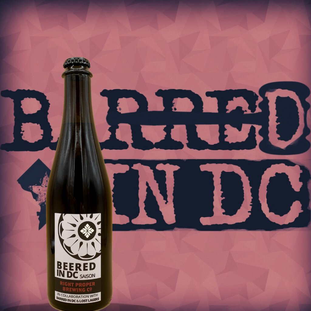BarredinDC's tweet photo. THIS IS NOT A DRILL – Beered in DC Available from Right Proper #ByDCForDC https://t.co/bEVi0kUixo https://t.co/4bB1f6kvs1