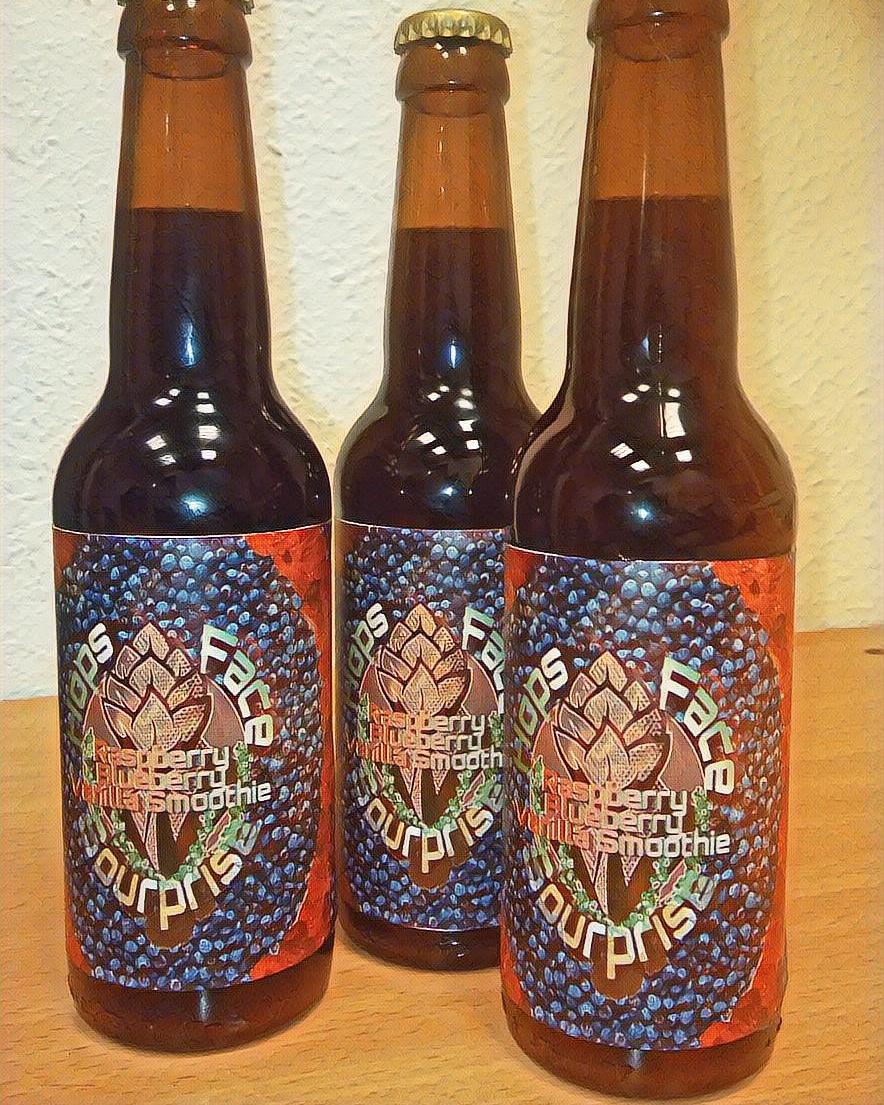zsoltkovcs15's tweet photo. Hops Face Home brewing
Raspberry &amp; Blueberry Vanilla Smoothie Gose
ABV 3,3% Lactose &amp; Lactobacilus hallertau hersbrucker Hops &amp; mandarina https://t.co/IPiBh41RAl