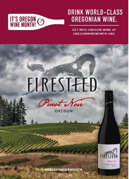 It's Oregon Wine Month and we're celebrating at Firesteed! Click here to find our wines at a store near you: firesteed.com/shop/wine-find…. Here's to a great month ahead with lots of delicious Oregon wine!