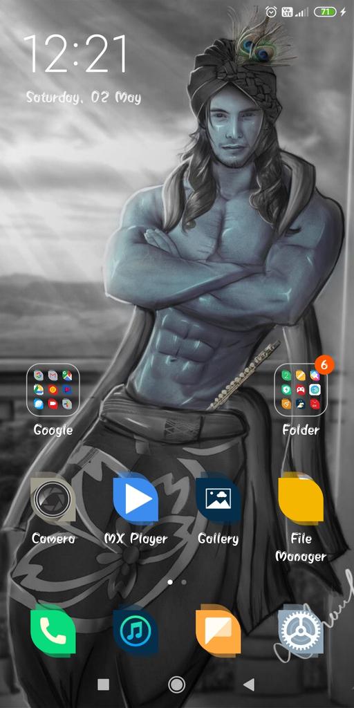 NAT_RaJa's tweet photo. New wallpaper.. 💪💪
Krishna 😍 https://t.co/U9NfFWJUUB