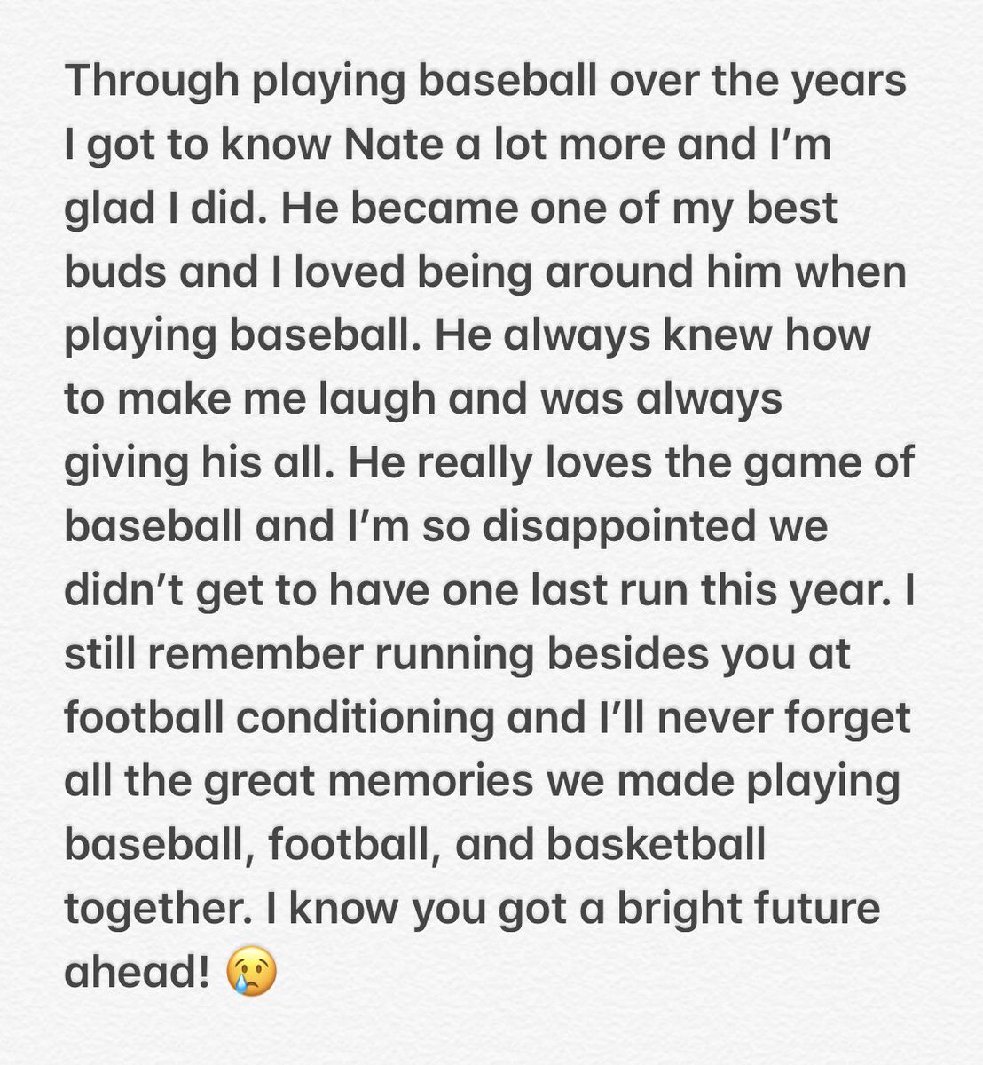 garri2on's tweet photo. @SalineHSBasebal @natewats35 My bad on missing your day Nate... hope to see you soon at wiffle ball! 😄 https://t.co/i1MzJVOx39
