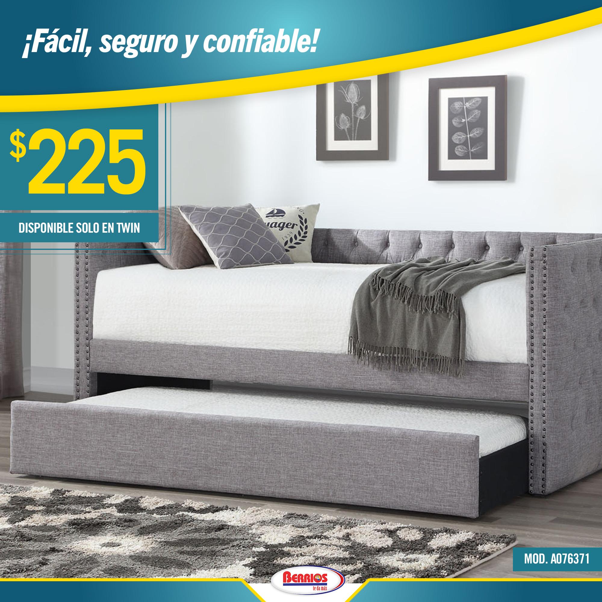 Daybed berrios deals
