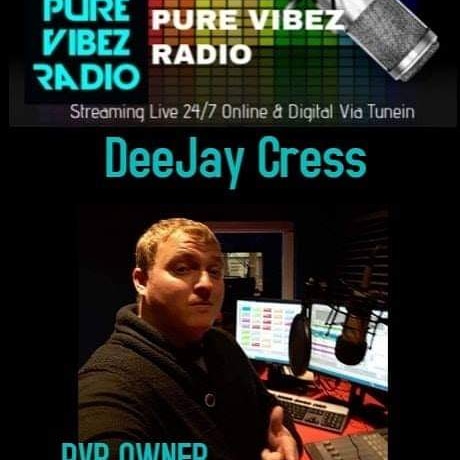 PureVibez1's tweet photo. OnAirNow: @DeeJayCress Presents the lockdown weekend party 8Pm-Late
Online(TemporaryLink): https://t.co/DyLiRbPib9
Digital Via Tunein Search: pure vibez 
Facebook: pure vibez radio
Twitter: @purevibez1
Instagram: purevibezradio
TikToc: purevibezradio
3.9K Digital Followers https://t.co/0xZn77YvWg
