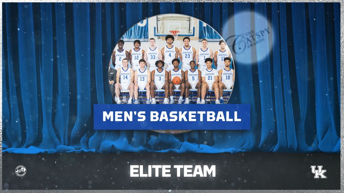 UKAthletics's tweet photo. Congratulations to our 2020 Elite Team Award winners, @kentuckymbb, @ukfootball, @ukrifle, and @kentuckyvb!

 #CATSPYs #WeAreUK https://t.co/pPF2pyUWzA