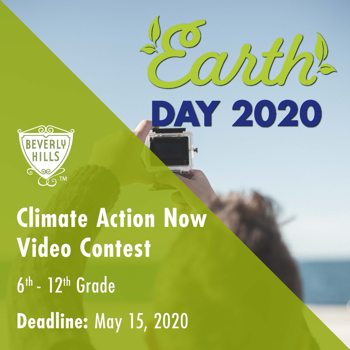 Calling all 6th-12th grade students with a passion for video production and our environment🌎📽️! Enter the 2020 “Climate Action” video contest. For more info and official rules, visit beverlyhills.org/contest #BHPW #BHHealthyCity