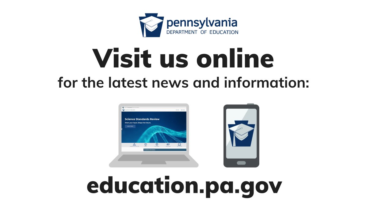 PADeptofEd's tweet photo. Reminder: schools are closed through the end of the 2019-20 academic year.

Update: at this time, there are no plans to keep schools closed in the 2020-21 school year. https://t.co/gSdjIVoHvM