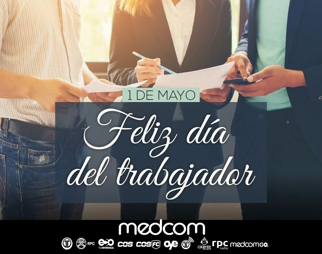 ¡Feliz día del Trabajo! Que este primero de mayo puedas recargar baterías, en medio de la difícil situación que atraviesa el mundo, para regresar con toda la pasión y seguir cumpliendo metas y sueños.
