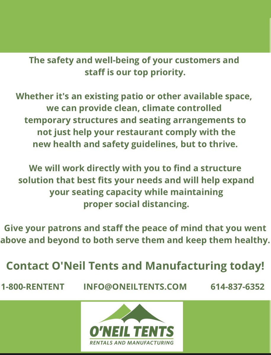 When the time comes for restaurants to open their doors again, we have the resources to help so you can safely serve your customers while social distancing!