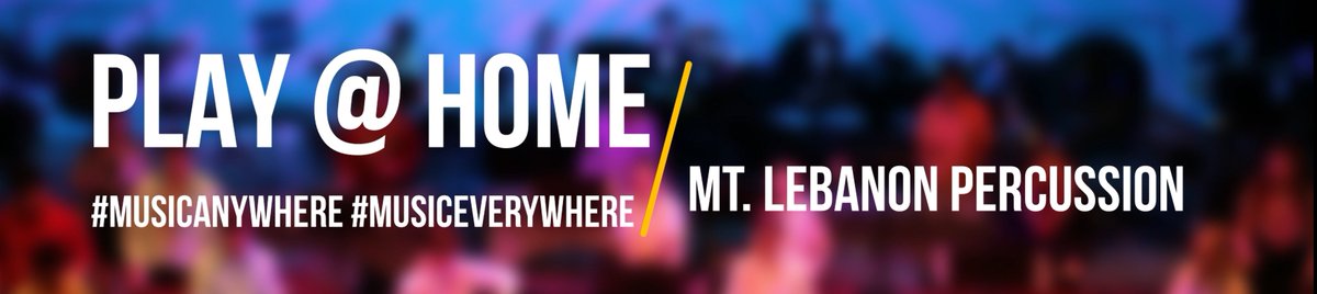 deluca_jeremy's tweet photo. If you need a little mental break from the worldwide craziness, check out MTLPerc social media👍and website. I'll be pumping out content of student projects, digital concerts, and senior highlights all month.💙💛🎶
https://t.co/cRgogggjUj
#PlayatHome #LeboProud #VirtualEnsemble https://t.co/ZApXyVb6oG