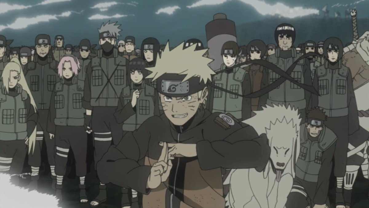 Zerons I Think Its Very Symbolic Tht Naruto Uses The Shadow Clone Jutsu Hand Signs Since We Know The Shadow Clone Jutsu Is A Sign Of His Loneliness But This