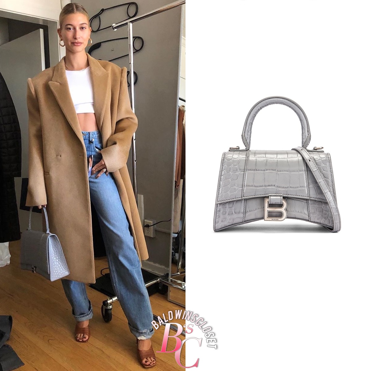 Hailey Bieber Carries Balenciaga's Newest Bag - PurseBlog