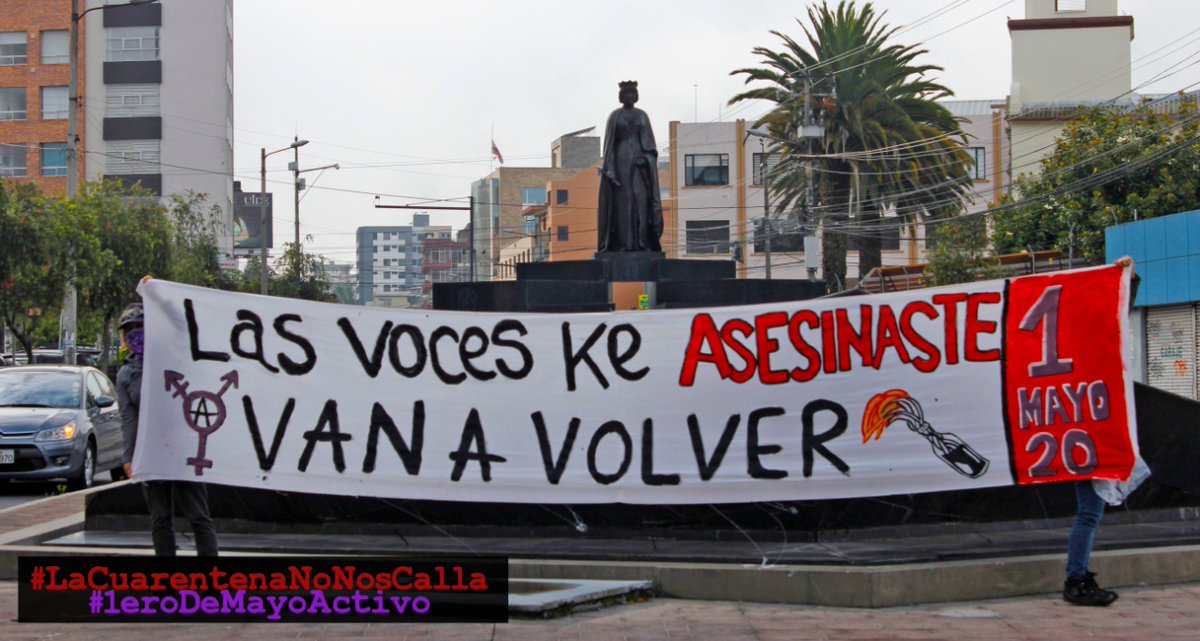 xquitolabsocial's tweet photo. Este #1eroDeMayo se reivindica y renueva la defensa de los derechos de los #trabajadores, generadores de la riqueza
🇪🇨 🌏 Solidaridad con todos los despedidos, en medio de la #Pandemia del #Coronavirus
#DíaDelTrabajo #1eroLaVida #Despidos #Covid_19 #XQuito #QuédateEnCasa https://t.co/550CvxrisE