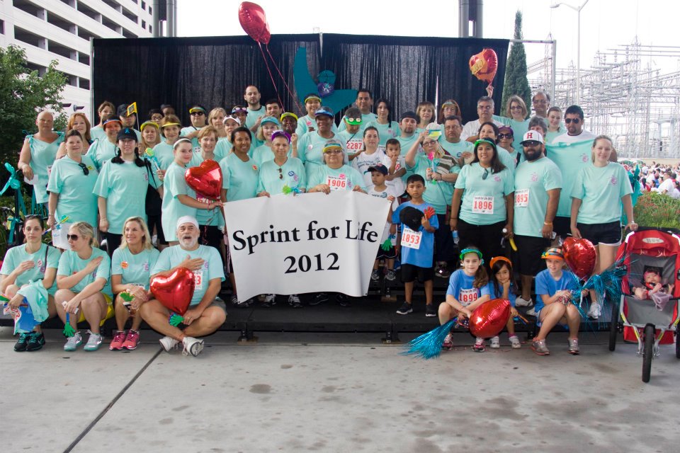 Tomorrow we would have been at Sprint For Life bright and early.  Sad that it needed to be cancelled this year, but looking forward to next year! I have so many pics i could post, but these will have to do! #sprintforlife #ovariancancerawareness #ovariancancerresearch