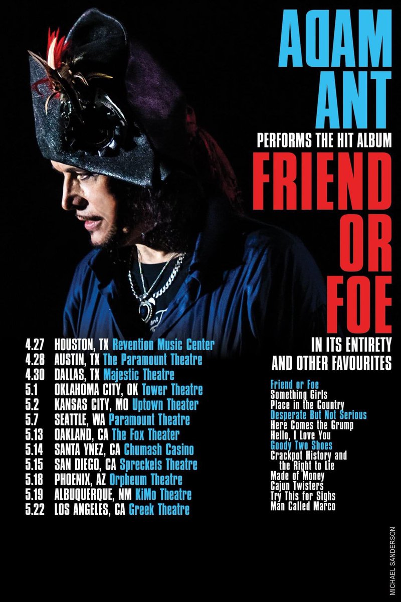 Adam Ant tweet media