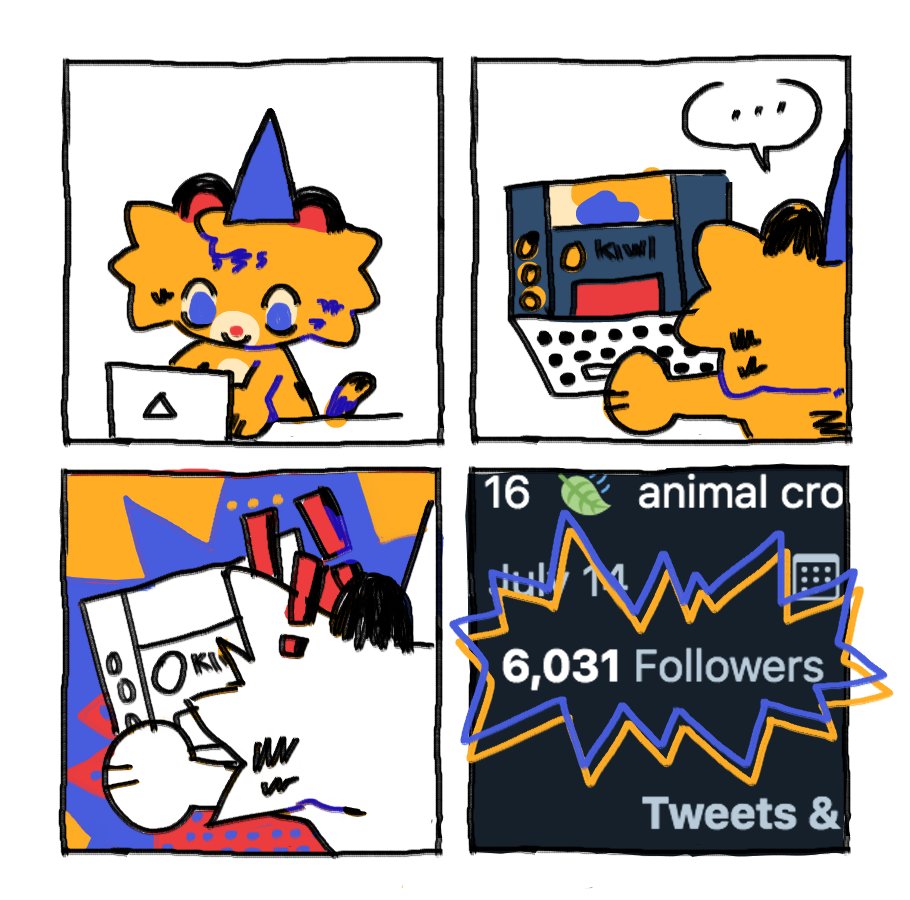 6k??????? thats a lot of people. i'm overwhelmed that more than 6000 people like my art enough to follow me (;・ ‧̮ ・) thanks guys 