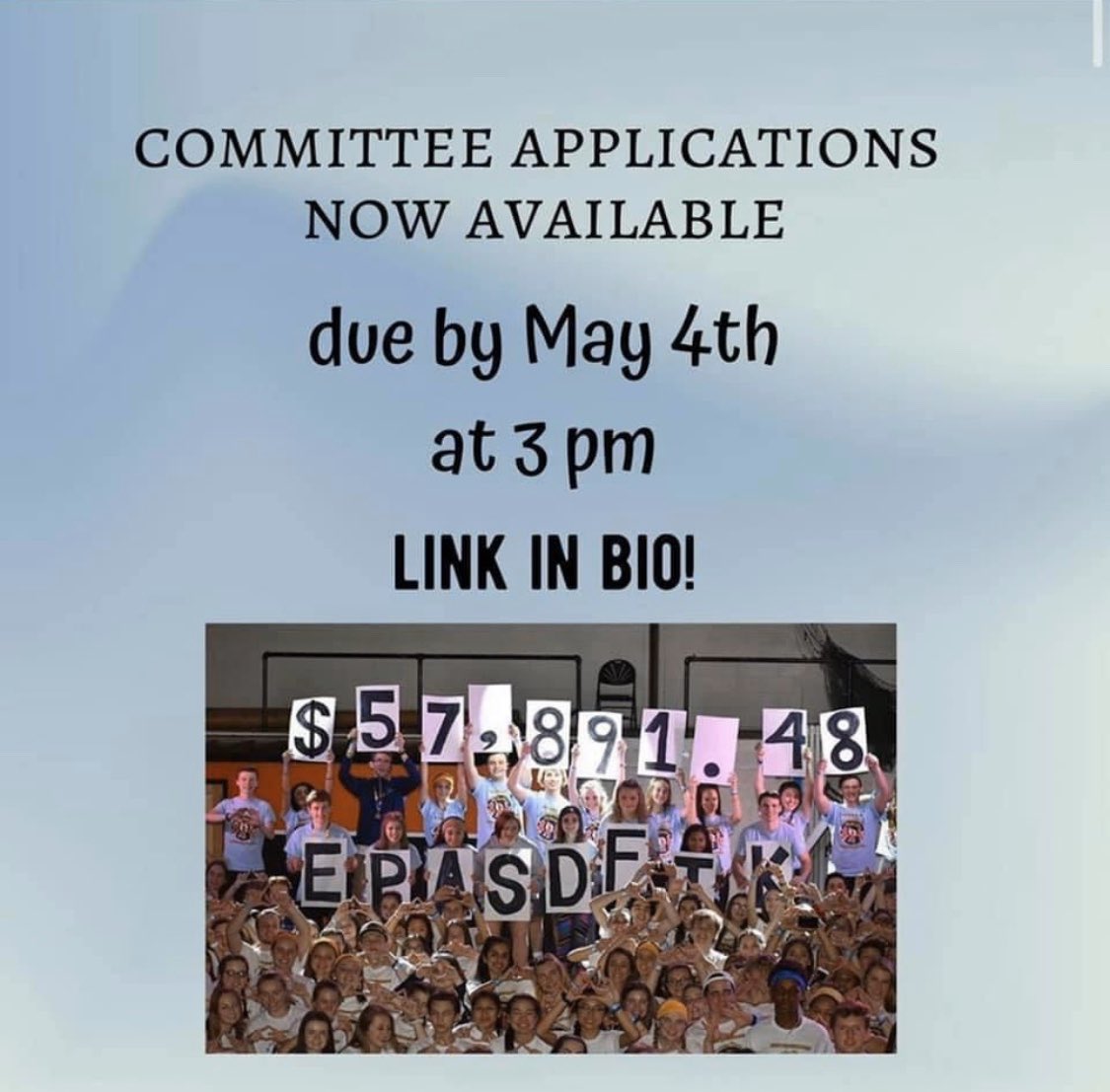 EPHSminithon's tweet photo. Make sure to send in your applications!!!
https://t.co/GDKGSgadnB https://t.co/IXDmbTLzLa