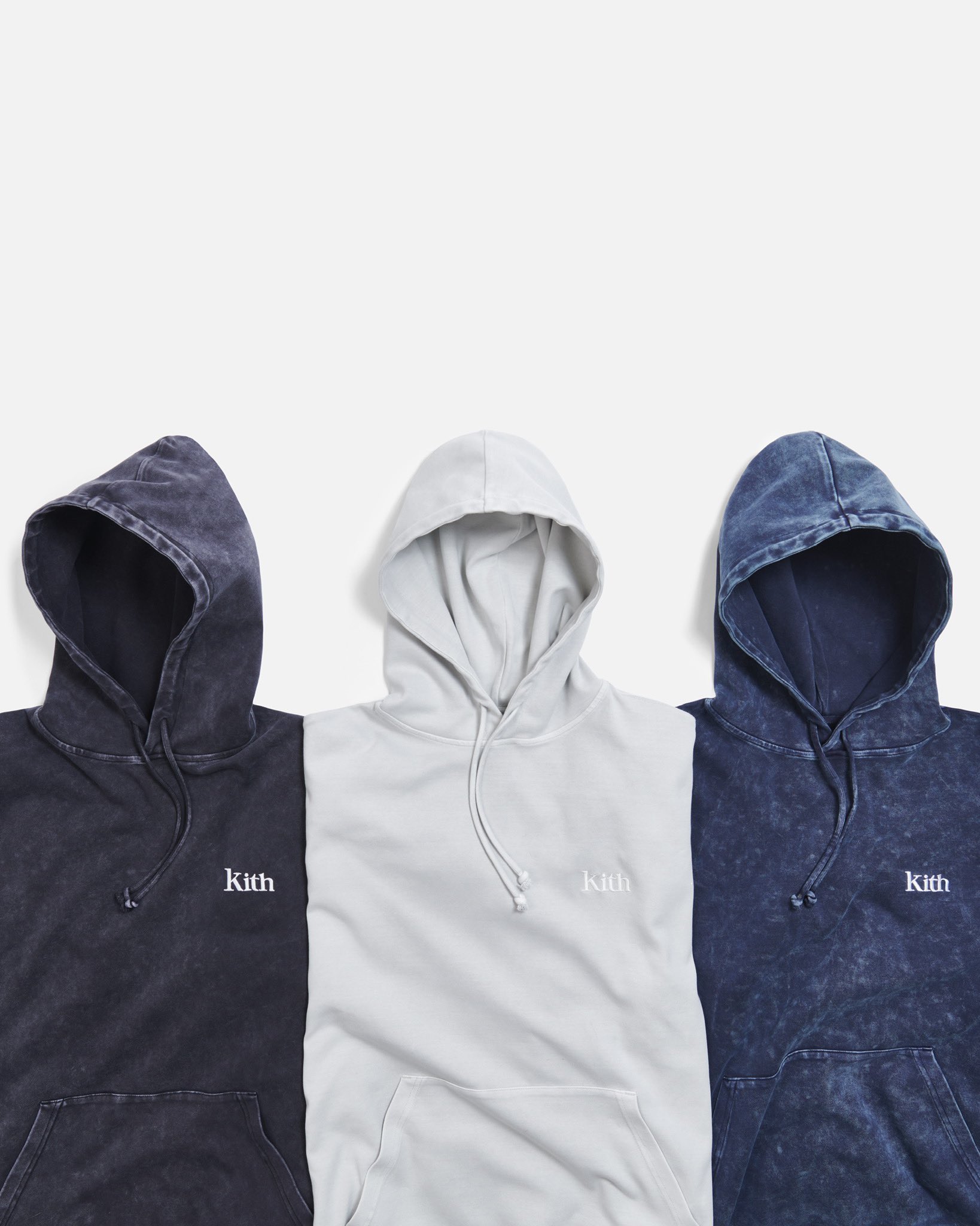 Kith grey online hoodie