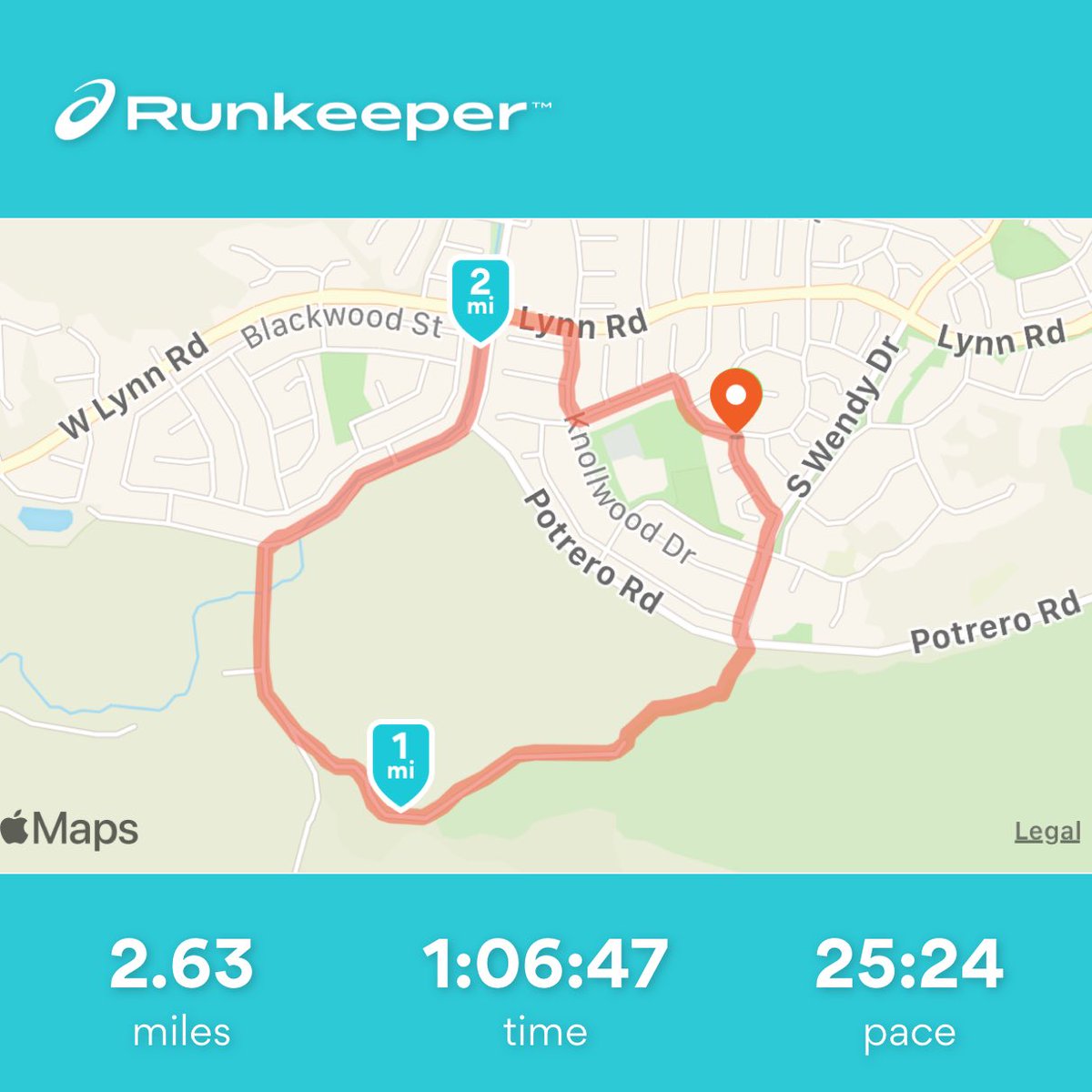 Great walk with my friend and colleague, Scott Rockney.