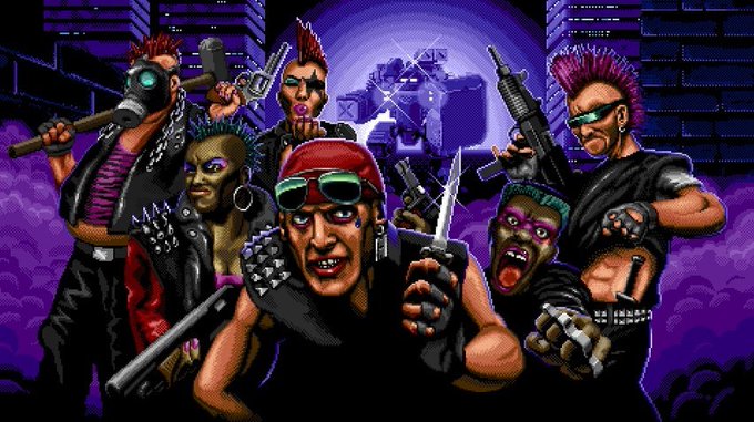 Huntdown Launch Trailer &ndash;&nbsp;PS4/PC https://t.co/js0VjwRU2x https://t.co/2nGtpt7zGg