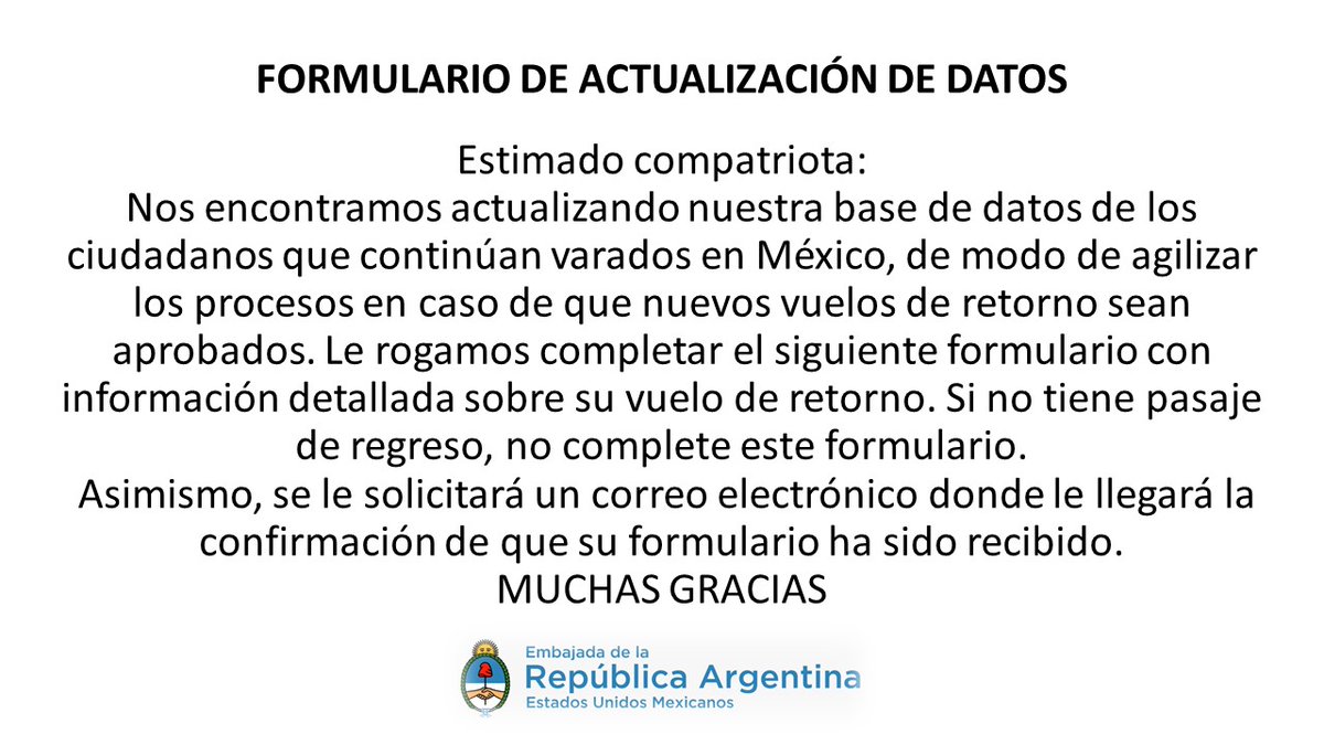 Argentina en México tweet media