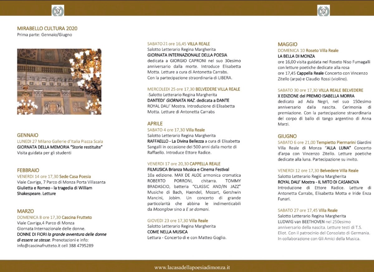 La Casa della Poesia di Monza tweet media