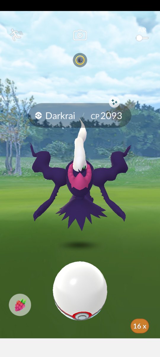 JesseCat86's tweet photo. Finally after raiding this thing non stop, I got the shiny 
#pokemongo #pokemon #shinyhype https://t.co/8HF9ZYJc4O