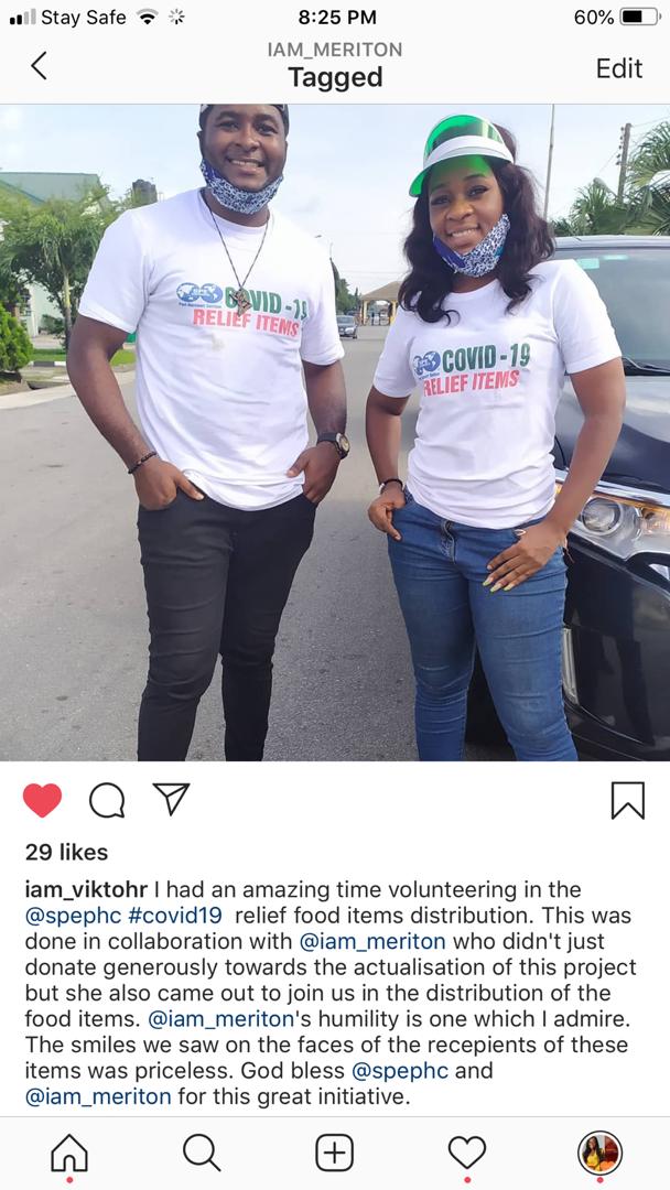 gloriazo9's tweet photo. Meriton x SPE relief item distribution 
Even in the distributing social distance was maintained, The people where sensitized on how to flatten the Covid_19 spread curve. By @iam_meriton
#stayathome #covid19 #stayhomestaysafe #meriton #meritoncares #spephc #speinternational https://t.co/igtnkrJ234