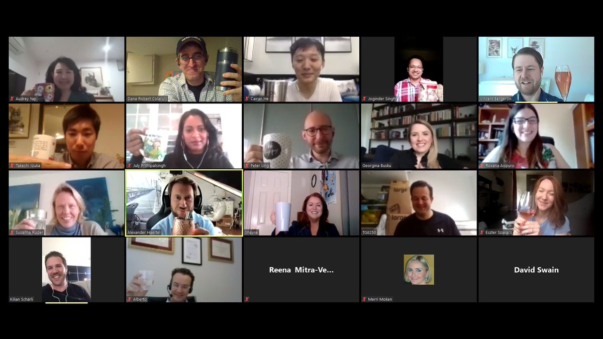 YMC_LESI's tweet photo. On April 29, the @LESIntl @YMC_LESI Committee hosted a virtual meeting to celebrate the World IP Day and to share some happy moments together! As you can see from the coffee mugs and glasses of wine, the happy hour was celebrated in mulitple time zones! Happy World IP Day! https://t.co/L37H7mSoOo