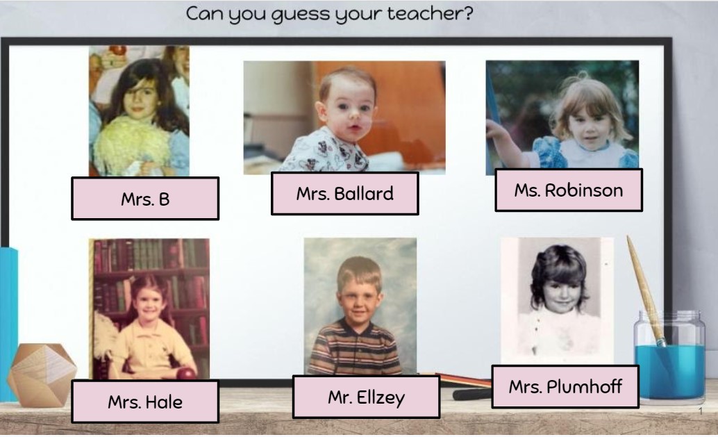 Great job <a href="/Kinderbuccanee1/">Kinderbuccaneers</a> on guessing your teacher! Check out if you got them all correct! These cute children have grown into amazing educators! <a href="/BuckhornCreekES/">Buckhorn Creek ES</a>