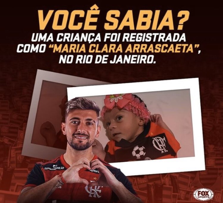 EngRubroNegro's tweet photo. Pai Rubro-negro homenageou o @GiorgiandeA com o nome da primeira filha! https://t.co/RJqGtnCUHJ