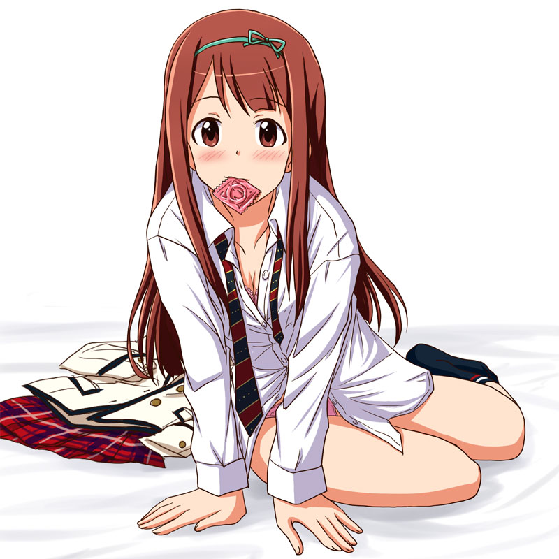 「咥えゴム琴葉。
そして今回も特に意味のない眼鏡差分
#田中琴葉 」|ゆいれそのイラスト