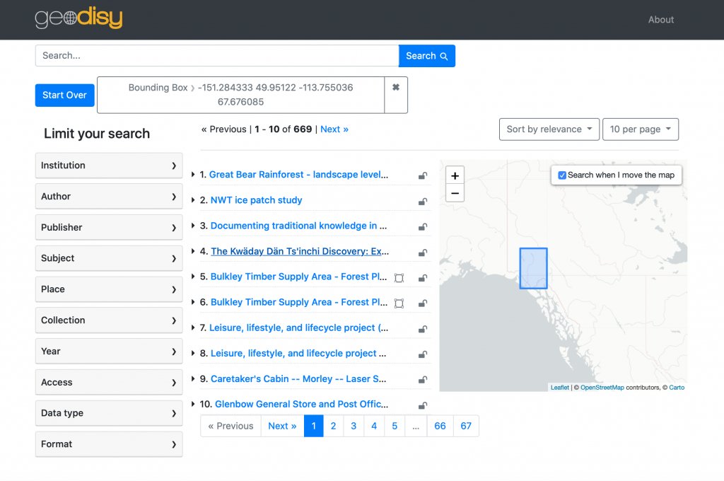 UBC_ARC's tweet photo. Glad to partner with @ubclibrary @UBCRCommons to launch #Geodisy, an open-source geospatial discovery tool to help researchers access data with map-based searching. Get started on it here: https://t.co/fwPKX8Ox8D #research @UBC #researchdata https://t.co/IMkyuXSyZY