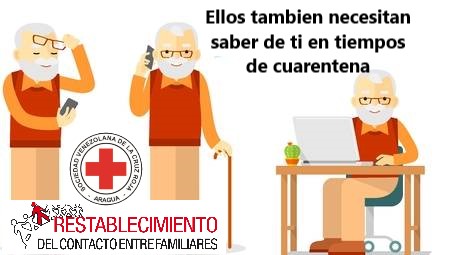 jose28salas's tweet photo. Nuestros adultos Mayores también necesitan saber de sus seres queridos. Recuerda que ellos son vulnerables a sus emociones. No te olvides de ellos en tiempos de #cuarentena llámalos o envíales un mensaje y diles #prontoJuntos 

RECOMIENDA: @Rcf_aragua Cruz Roja Aragua https://t.co/aJeYwUAdLw