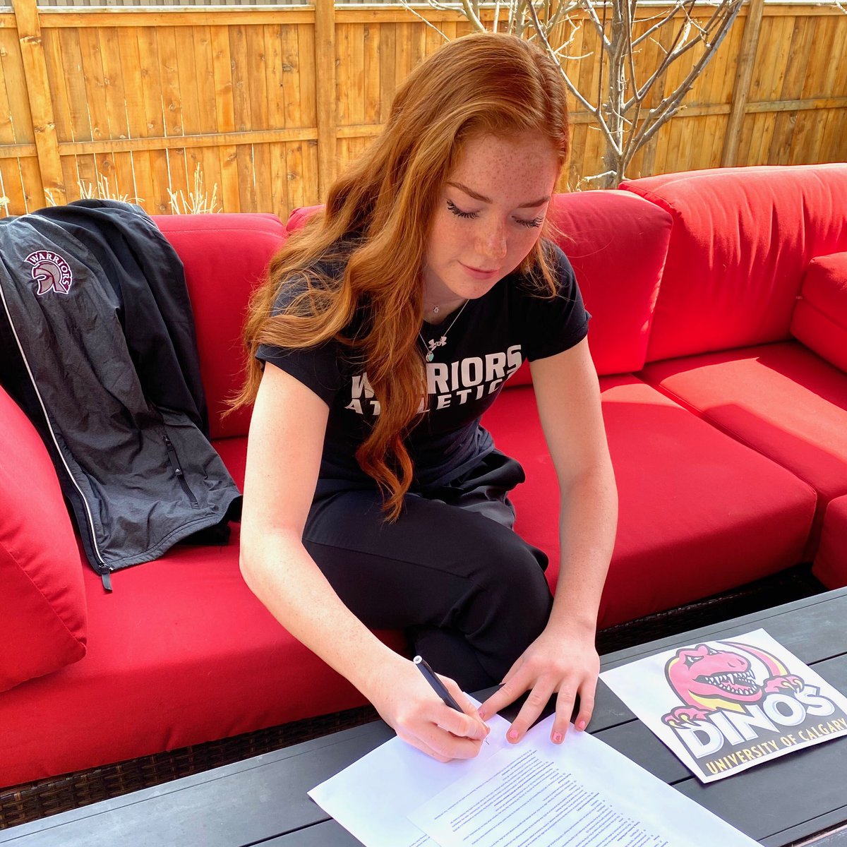 Congratulations to one of our amazingly talented alumni, Jordyn Mitchell, who just signed to play women’s rugby at UofC! She is a force on the field and we can’t wait to watch her play next season! Best of luck Jordyn! @principalwise <a href="/WarriorsHWW/">Tony Barile</a> <a href="/EvolvedMX/">Drew Robertson</a>